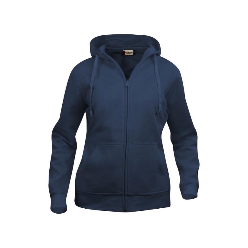 Chaqueta basica hoody mujer clique 021035