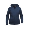 Chaqueta basica hoody mujer clique 021035