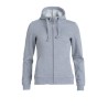 Chaqueta basica hoody mujer clique 021035