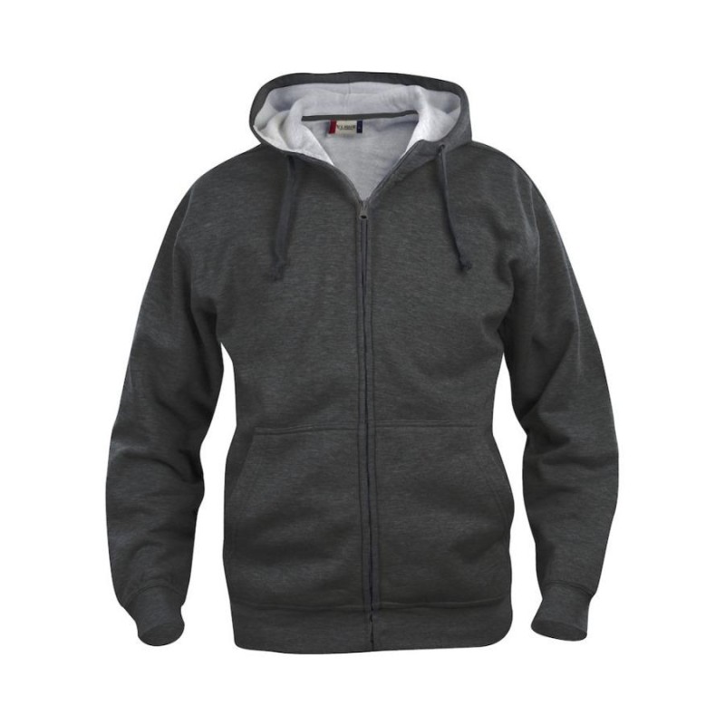 Chaqueta basica hoody clique 021034