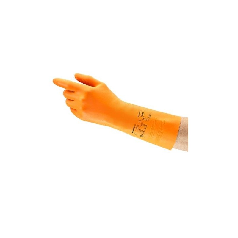 Guante ansell extra 87955 naranja