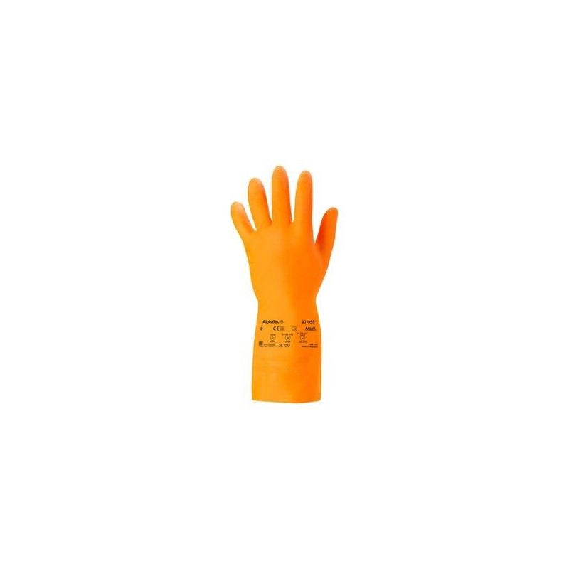 Guante ansell extra 87955 naranja