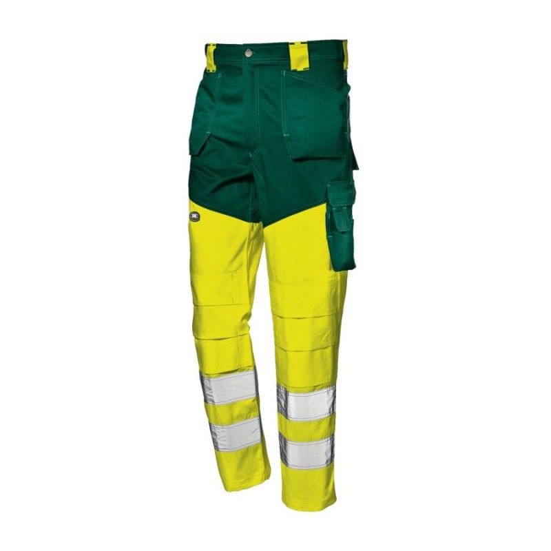 Pantalon a.v sir safety green color mc3526