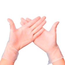 GUANTE PROLIMAX VINILO SIN POLVO 60112 NATURAL