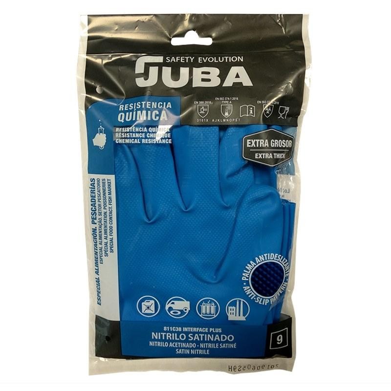 Guante nitrilo juba 811c38 interface plus