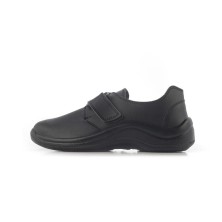 zapato liso mycodeor velcro en negro
