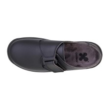 zapato liso mycodeor velcro en negro