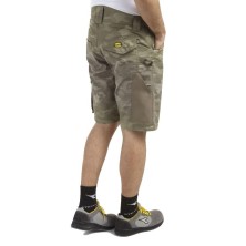bermuda diadora poly camo en gris cañamo