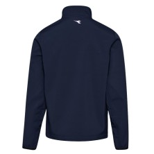 chaqueta softshell diadora level litework en marino clasico