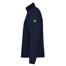chaqueta softshell diadora level litework en marino clasico