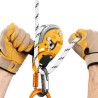 Mosqueton con gancho petzl freino z