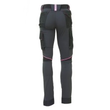 pantalon mujer u-power world en gris fucsia