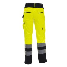 pantalón a.v. u-power light en amarillo fluor