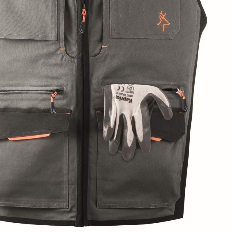 Chaleco multibolsillos kapriol industry