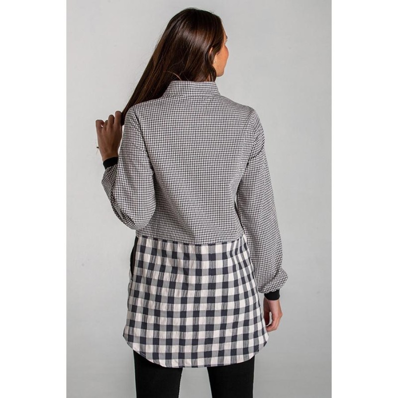 Bata maestra dyneke cuadros 8896