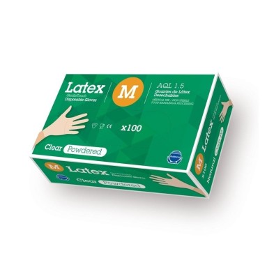 GUANTE RUBBEREX LATEX CON POLVO 5,0GR