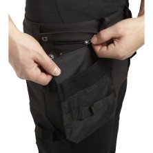 pantalon diadora performance en gris asfalto