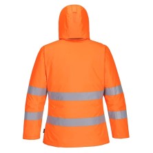chaqueta a.v. portwest winter pw261 en naranja/negro