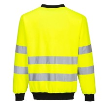 sudadera a.v. portwest pw277 en naranja/negro