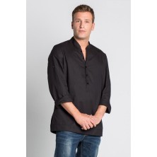 camisa m/l dyneke arenasmar 8534841 en negro