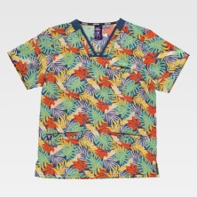 Venta de CASACA WORKTEAM ESTAMPADO TROPICAL B9859