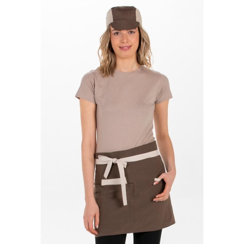 Delantal corto dyneke unisex 8167