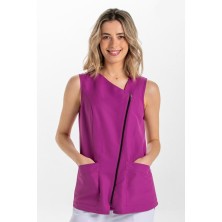casaca mujer dyneke diagonal 8067 en purpura