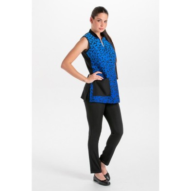 Casaca Dyneke Animal Print Azul 8602725