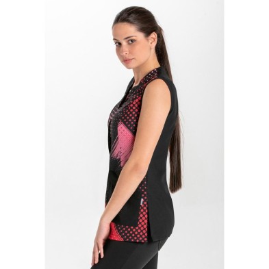Casaca Dyneke Circulos Rojo 8699