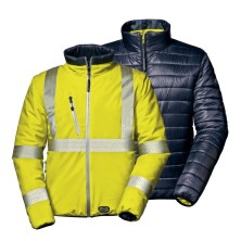 CHAQUETA A.V. REVERSIBLE SIR SAFETY BANF MC4126