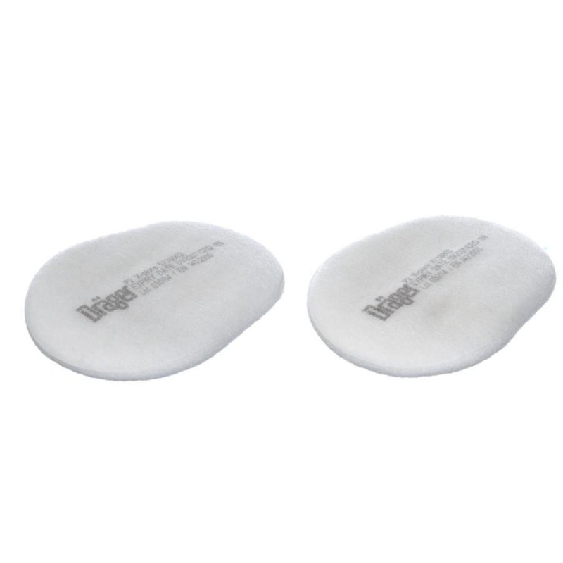 Filtro drager particulas almohadilla p2 r