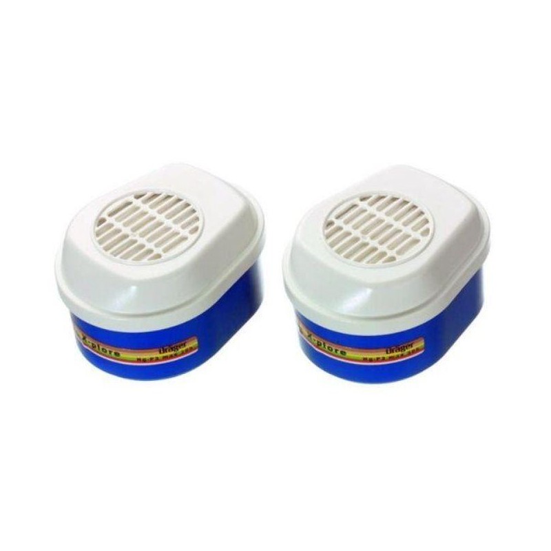 Filtro combinado drager a2b2e2k2 hg p3 rd