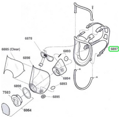 Recambio Arnes Sujecion 3m 6897