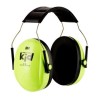 Orejera 3m peltor kids verde neon