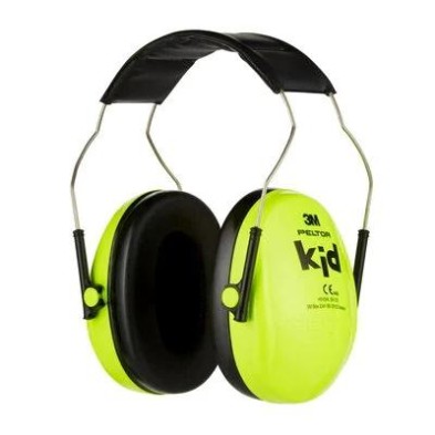 OREJERA 3M PELTOR KIDS VERDE NEON