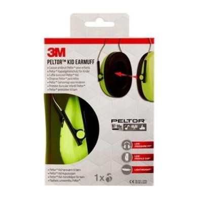 Orejera 3m Peltor Kids Verde h510ak