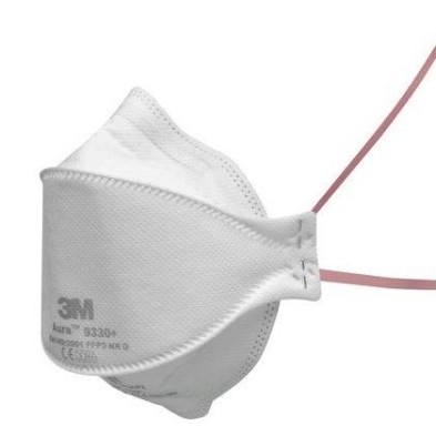 MASCARILLA FFP3 3M 9330+ SIN VALVULA