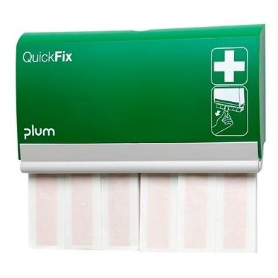 DISPENSADOR PLUM QUICKFIX 5528 TIRITAS TEXTILES EXTRALARGAS