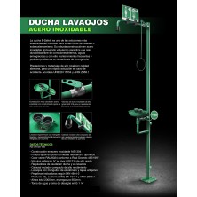 ducha lavaojos b-safety 