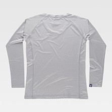 camiseta mujer workteam servicios b0069 en gris claro