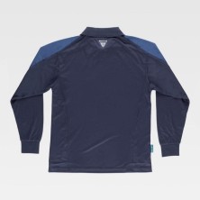 polo m/l workteam future wf2852 en marino/azafata