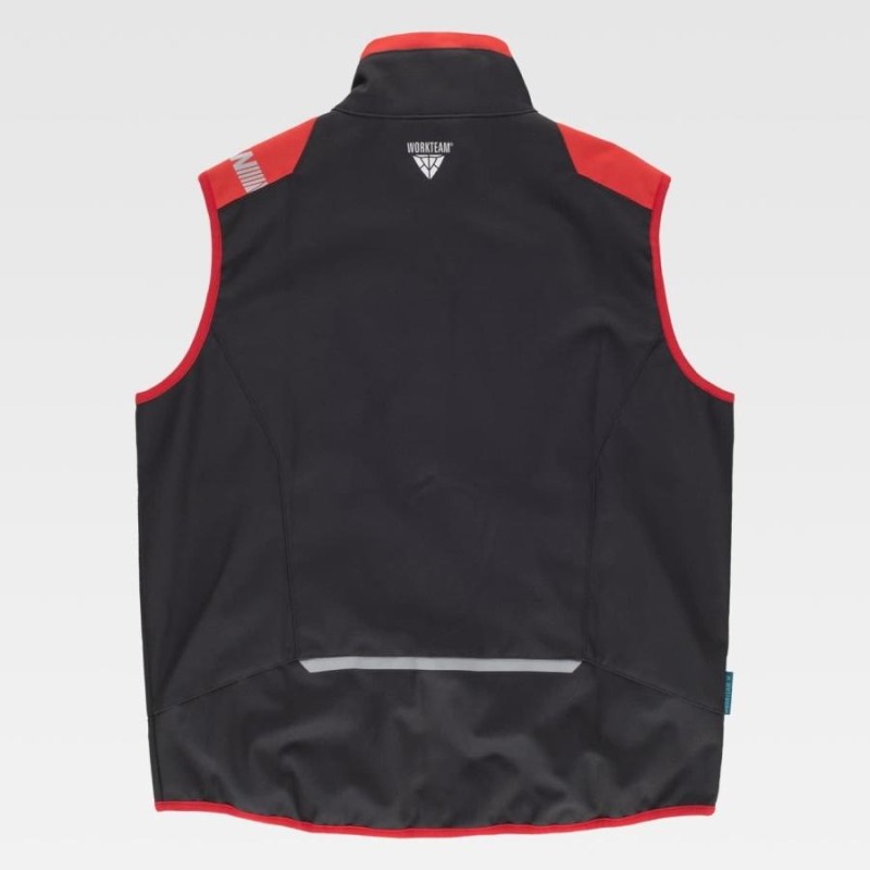 Chaleco softshell workteam future wf2880