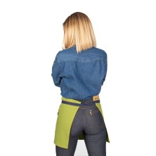 delantal corto garys redline 149200 en verde oliva