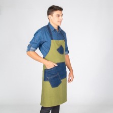 delantal peto garys redline 161200 en verde oliva