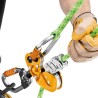 Prusik mecanico con eslabon petzl zigzag plus