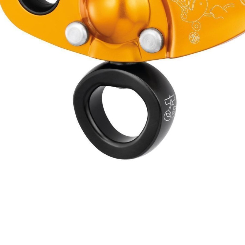 Prusik mecanico con eslabon petzl zigzag plus