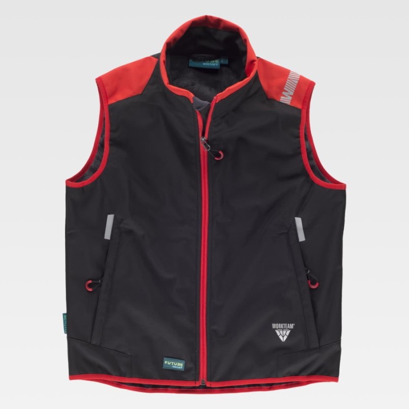 Chaleco softshell workteam future wf2880