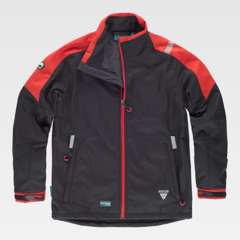 Cazadora softshell workteam future wf2840