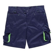 bermuda workteam wf1617 en marino/verde fluor