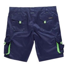 bermuda workteam wf1617 en marino/verde fluor